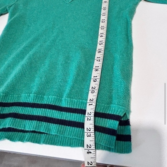 DE RIGUEUR wool blend green sweater size:M - Picture 7 of 12